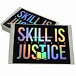hologram eggshell sticker